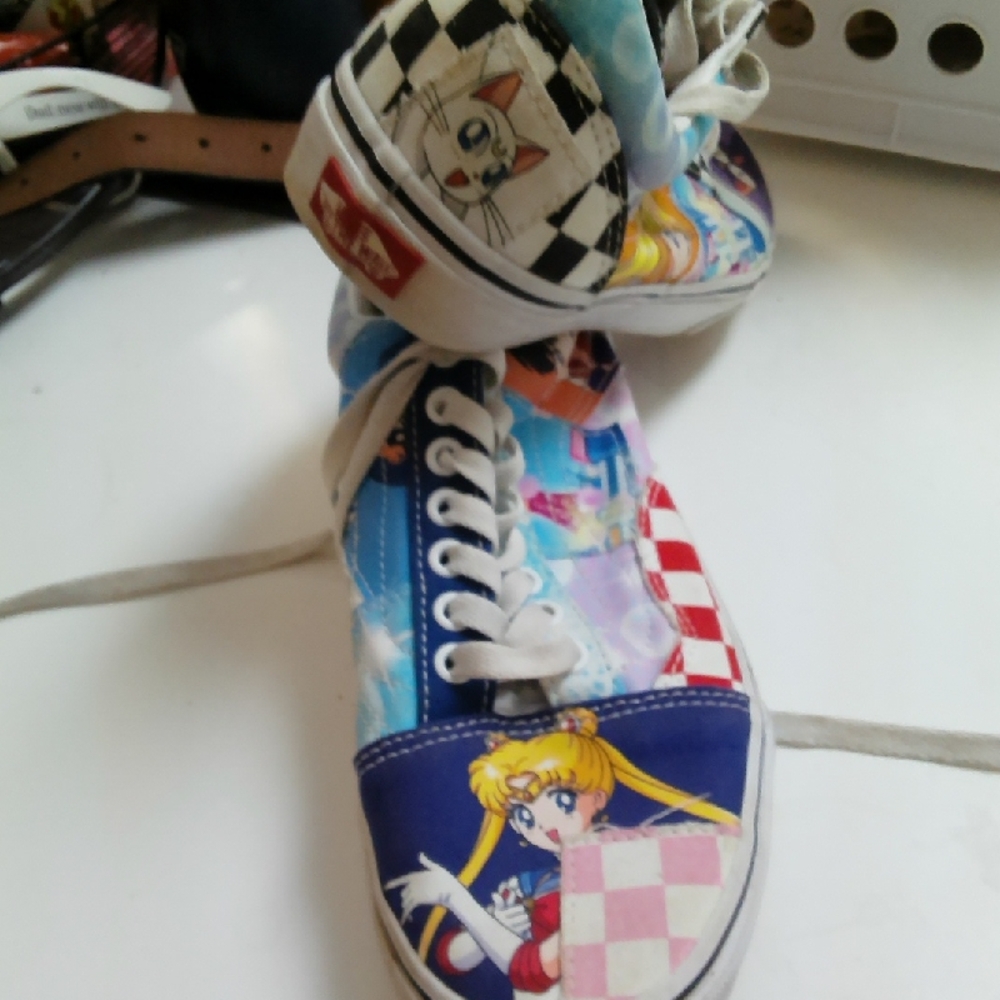 Vans Multicolor Cartoon Kids Sneakers